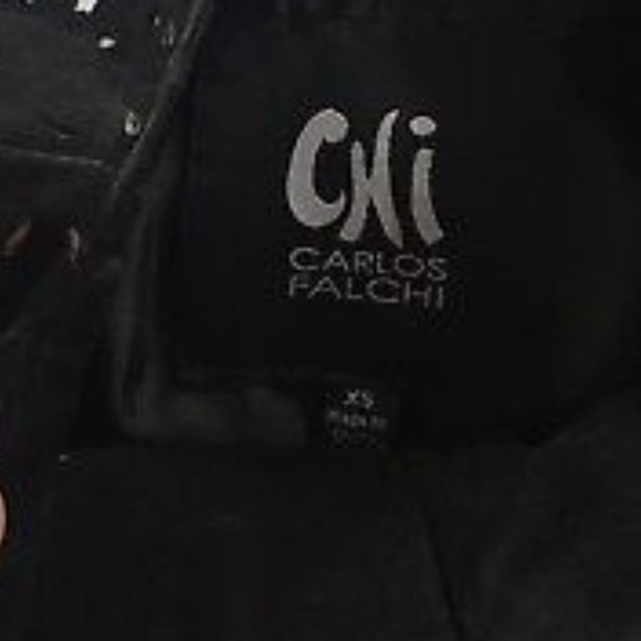 NWT Chi Charles Falchi Laser Cut Suede Jacket - Picture 7 of 8